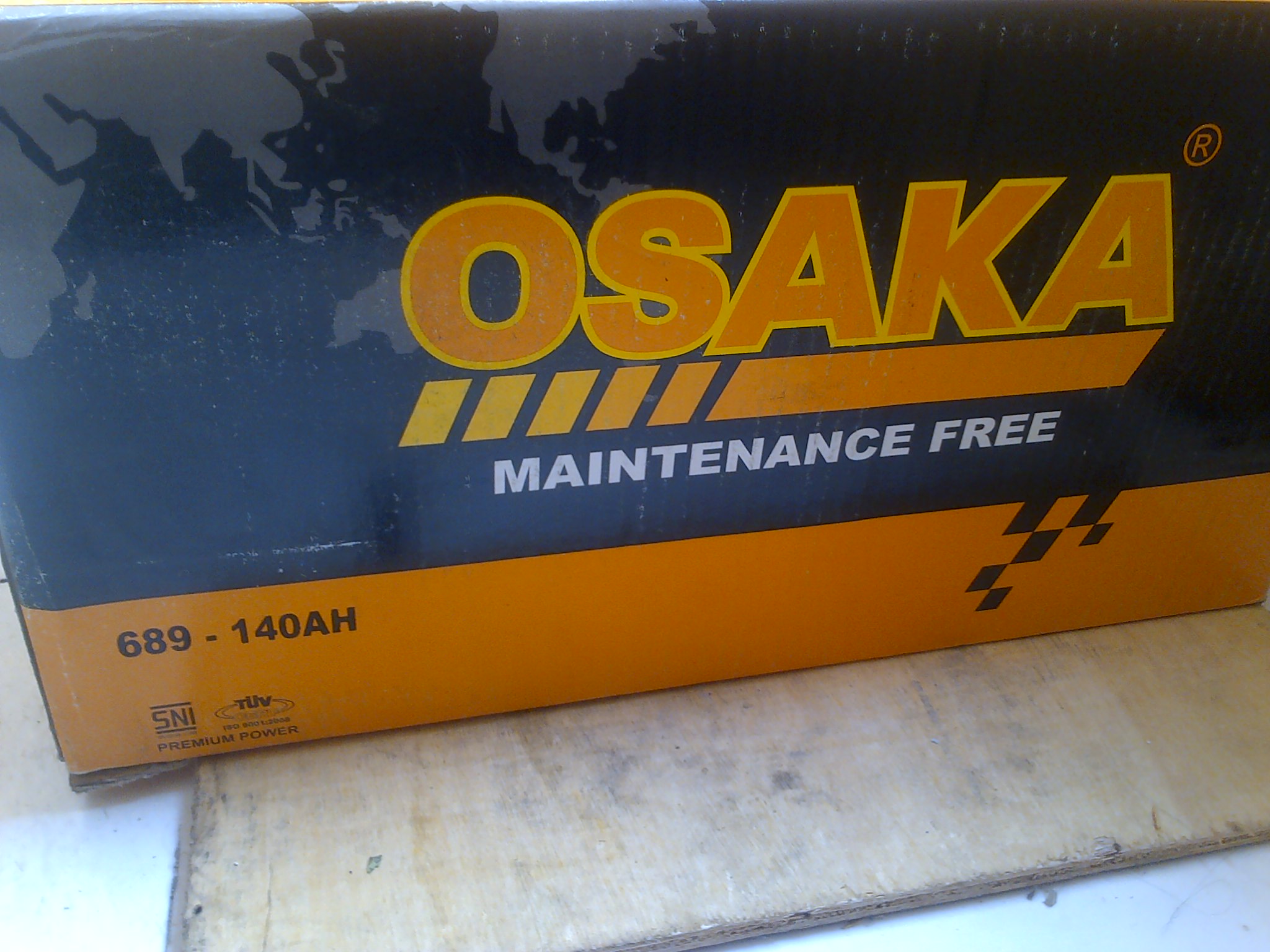 Osaka 120AH Gel Battery - Caprica Solar