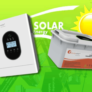 Power Combo:1kw hybrid Inverter & 100ah Lithium battery